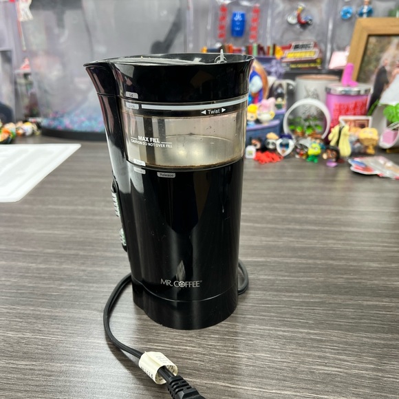 Stainless Steel and Glass French Press Coffee Maker and Coffee Bean Grinder - Picture 7 of 8